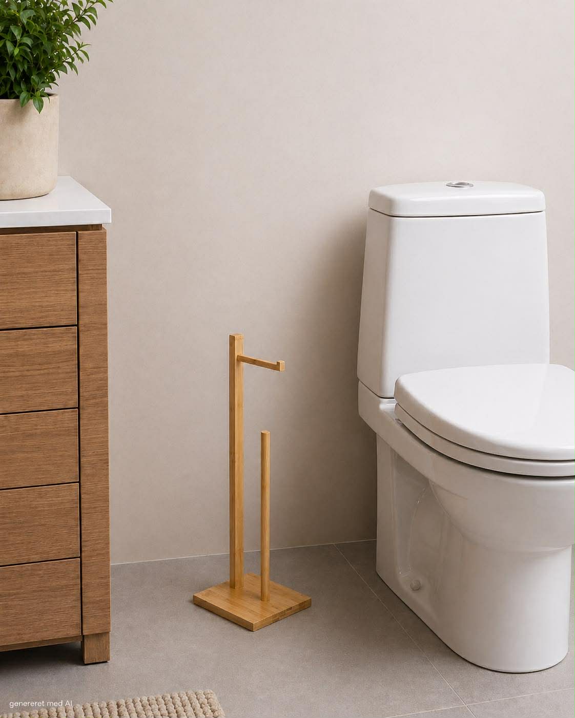 Toiletrolhouder Bamboe