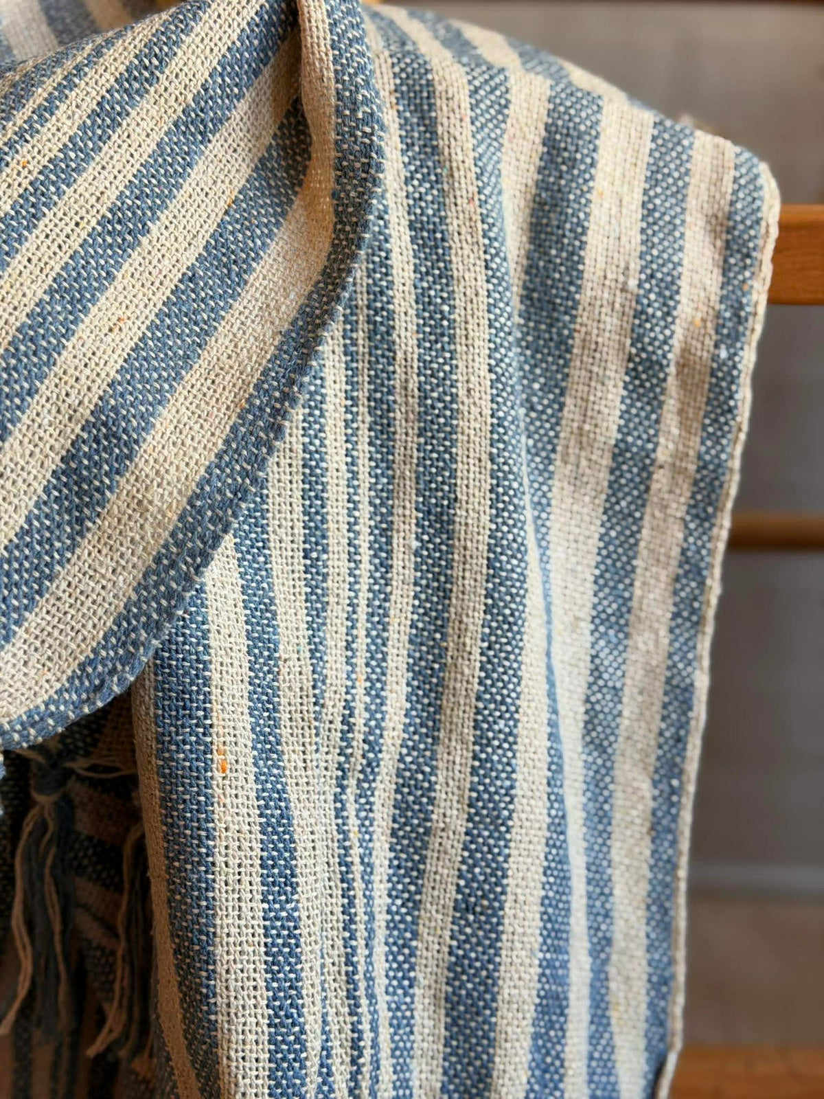Plaid SKAGEN - Blauwe streep