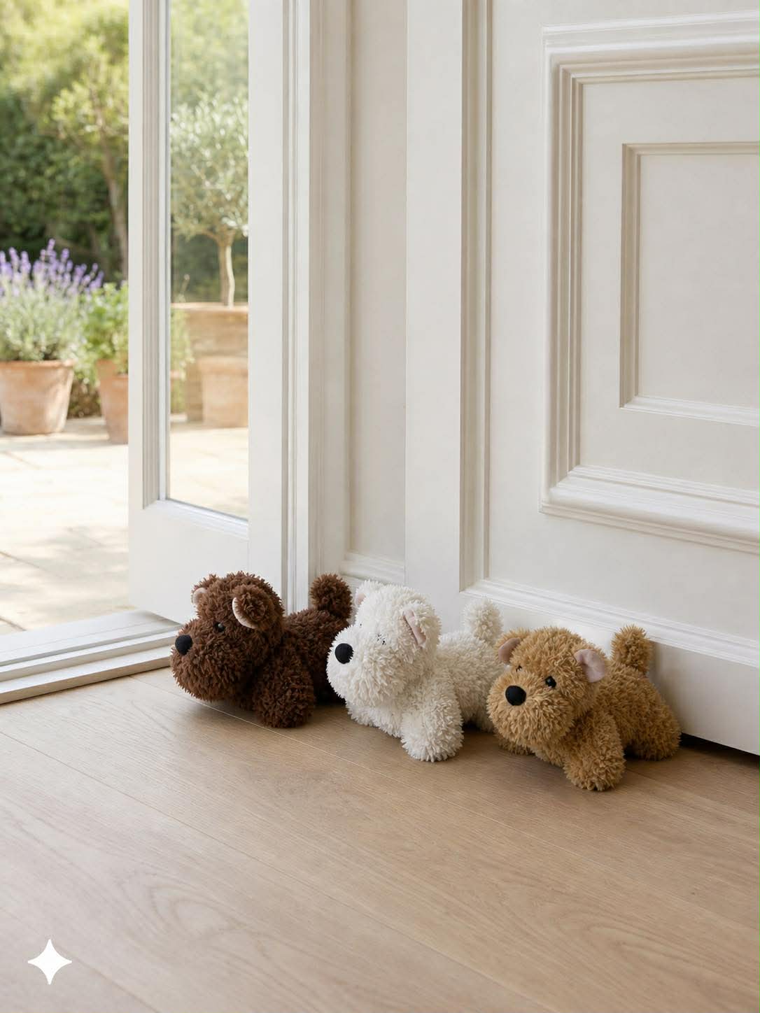 Deurstopper pluche Hond - Meerdere kleuren