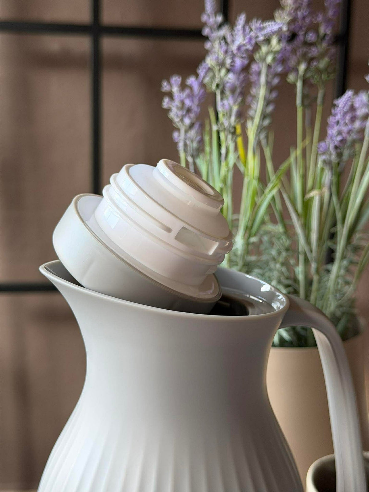 Thermoskan met ribbels - Meerdere kleuren