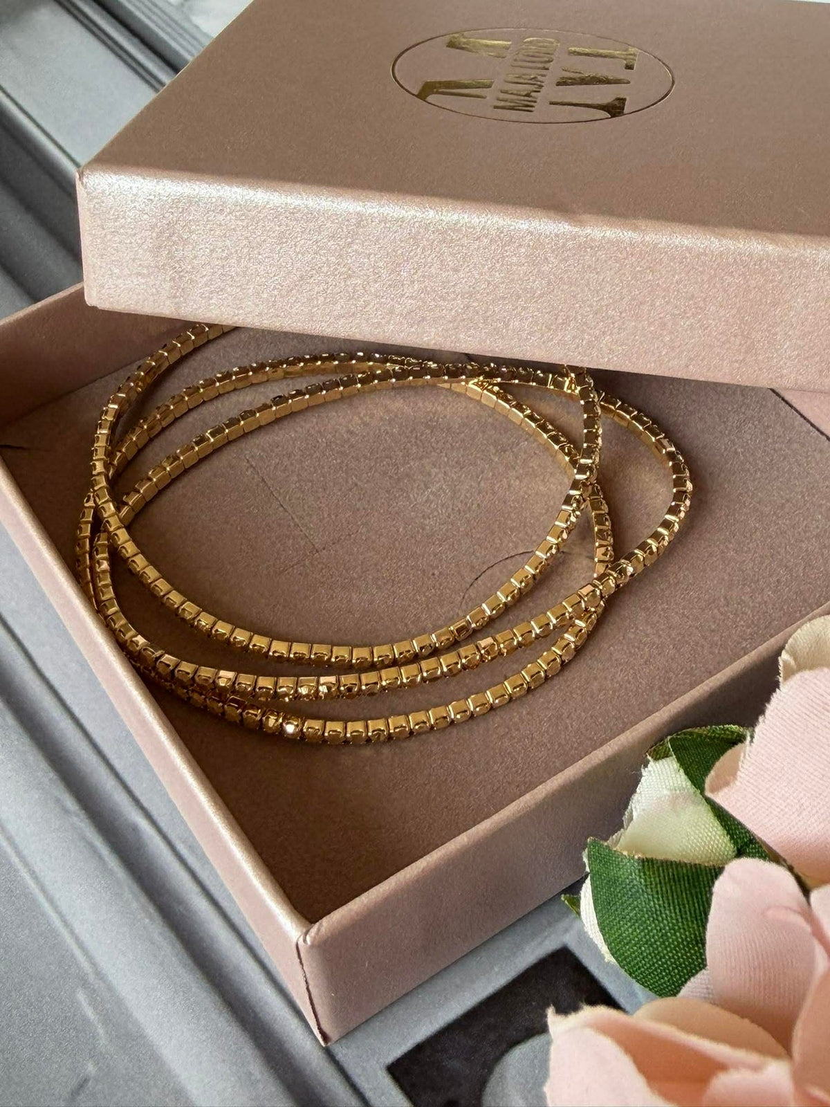 Armbanden Elare Goud - Set/3