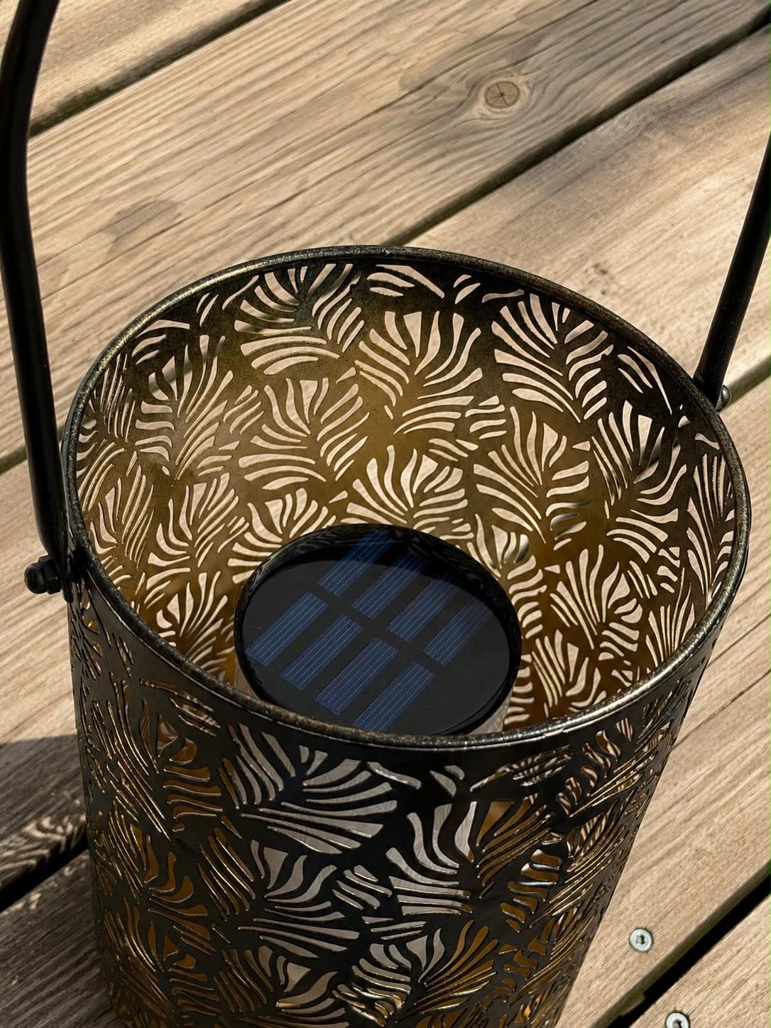 Lantaarn Flower Cut Solar