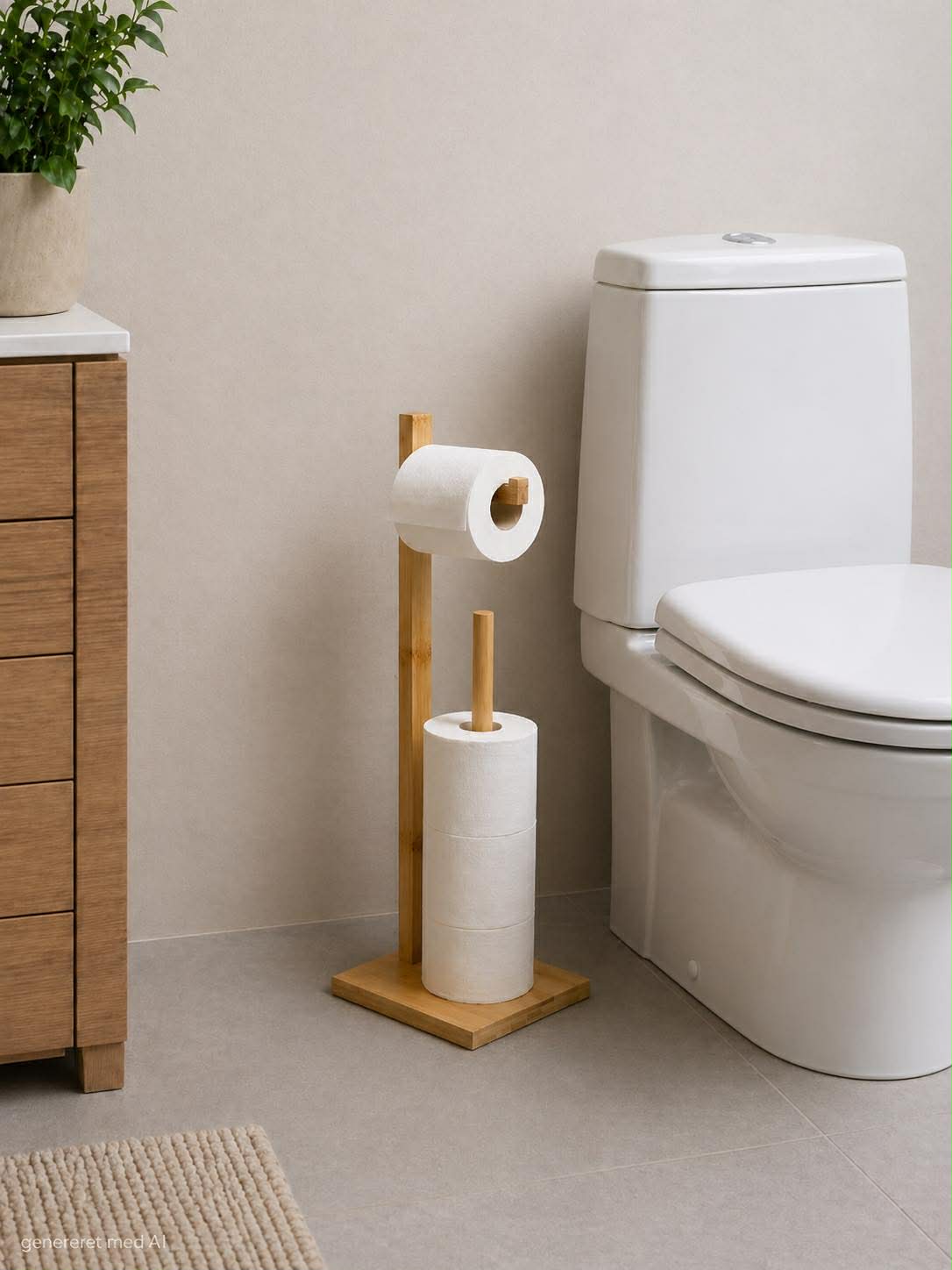 Toiletrolhouder Bamboe
