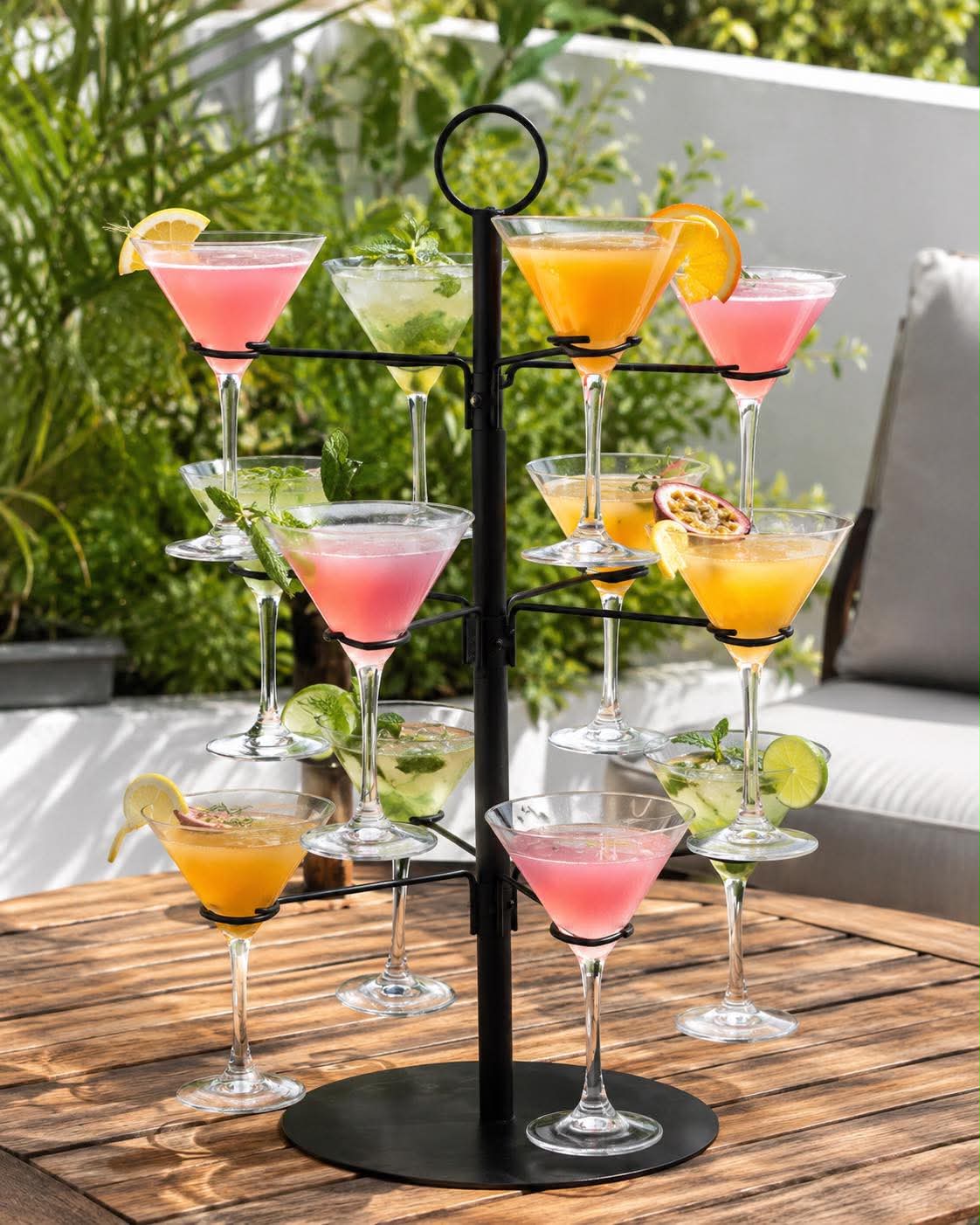 Etagère voor drankjes en dessert