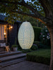 Lamp met zonnecellen - Lichtblauw