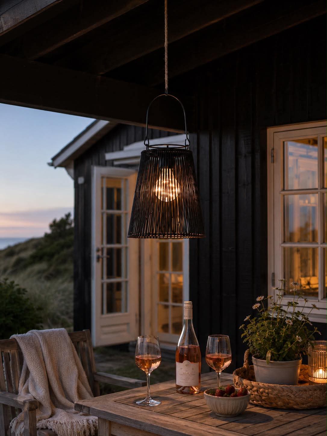 Sabbi lamp op zonne-energie - Black