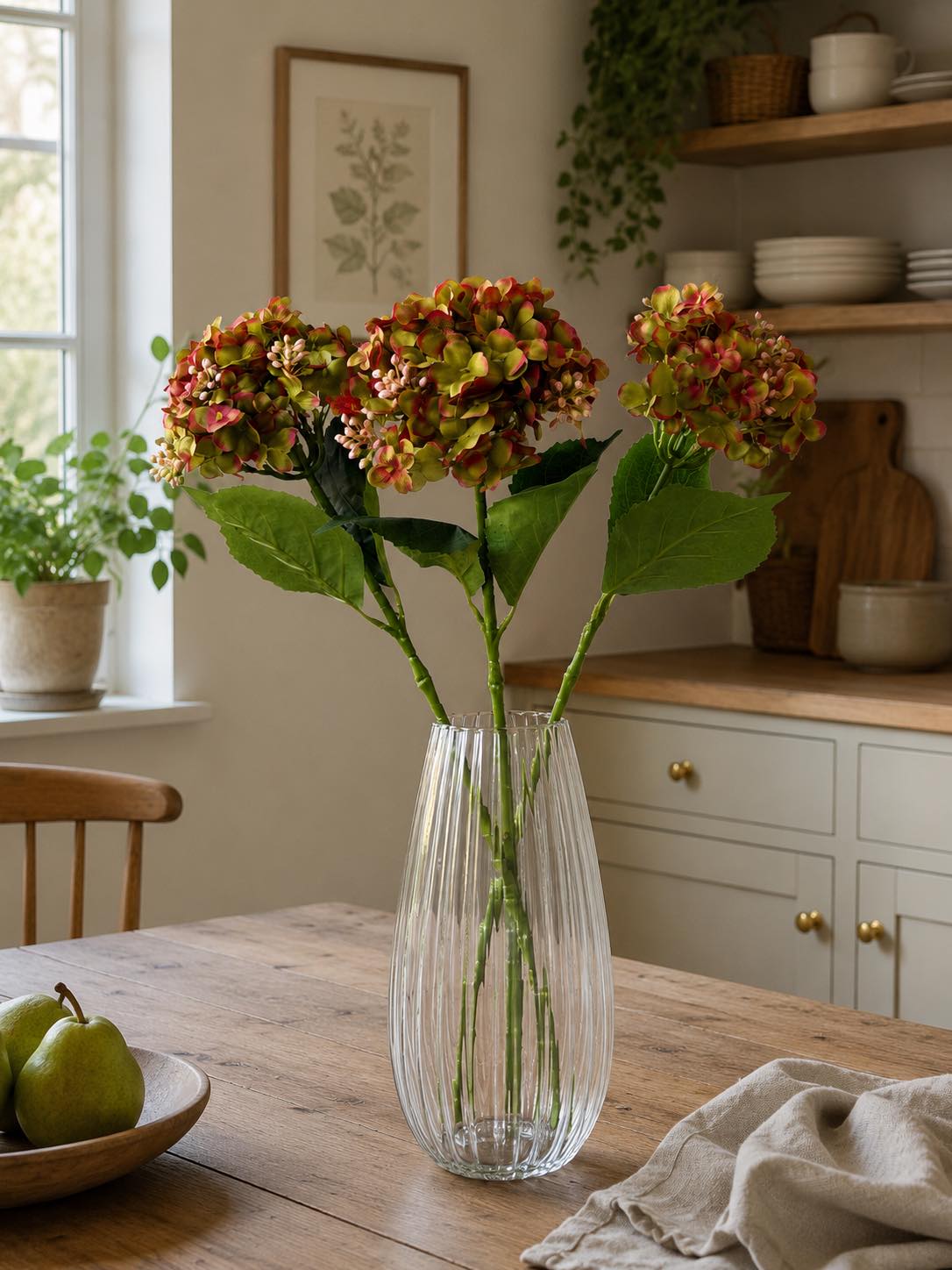 Hortensia groen - 48 cm