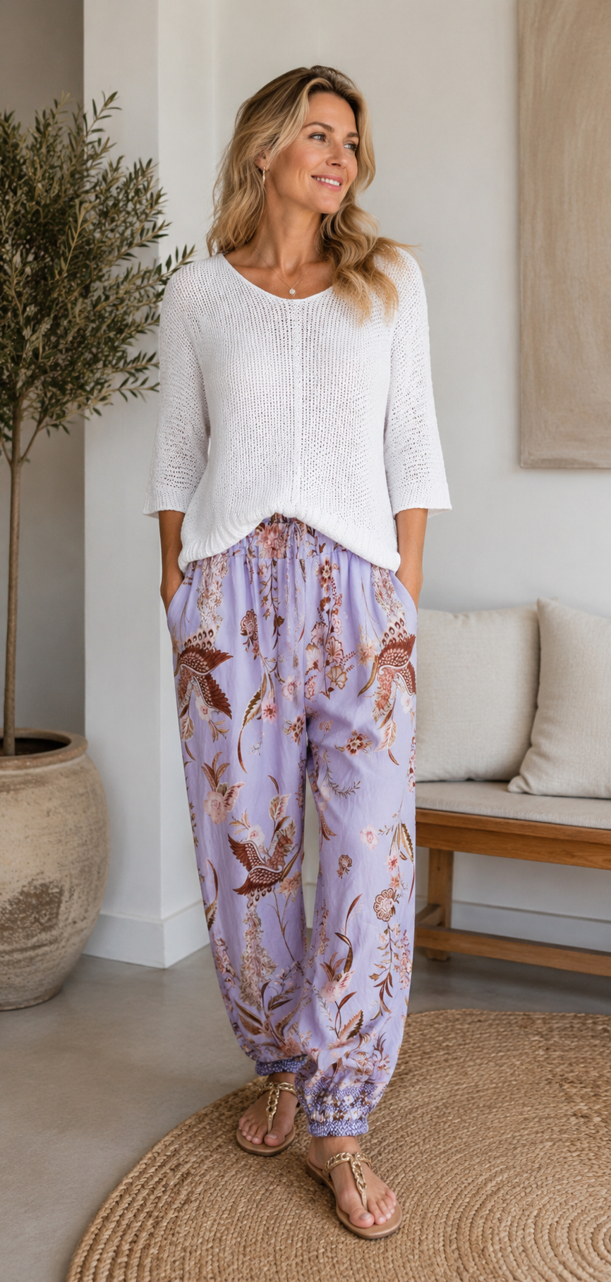Broek Amalie - Celeste