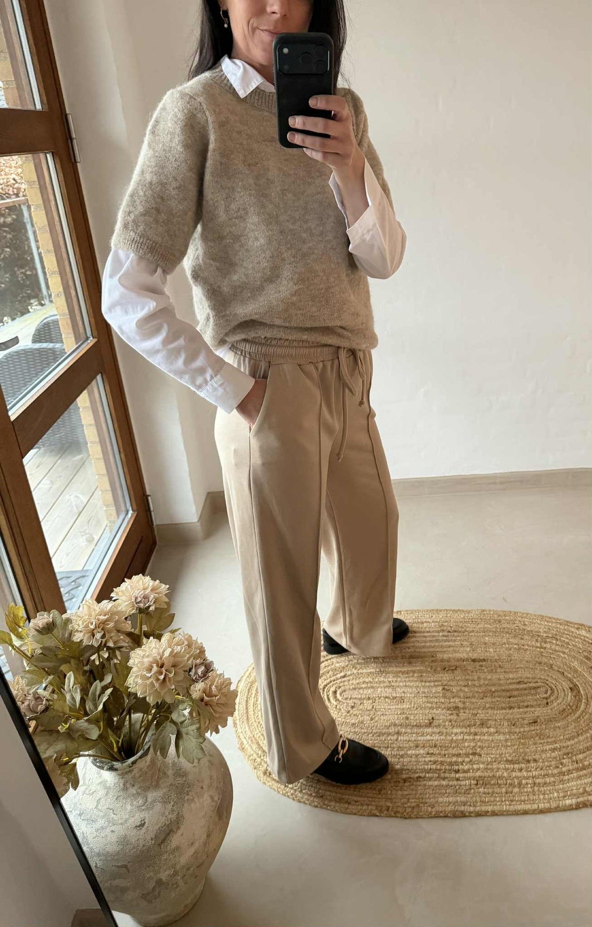 Knit met 3/4-mouwen - Fango
