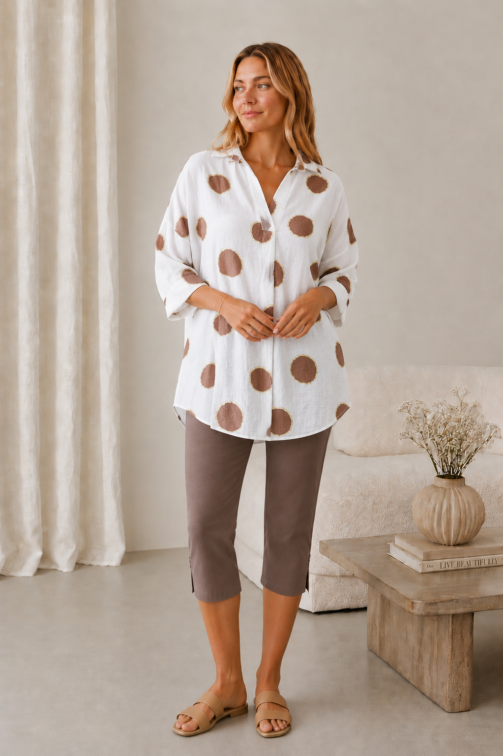 Shirt Rive brown