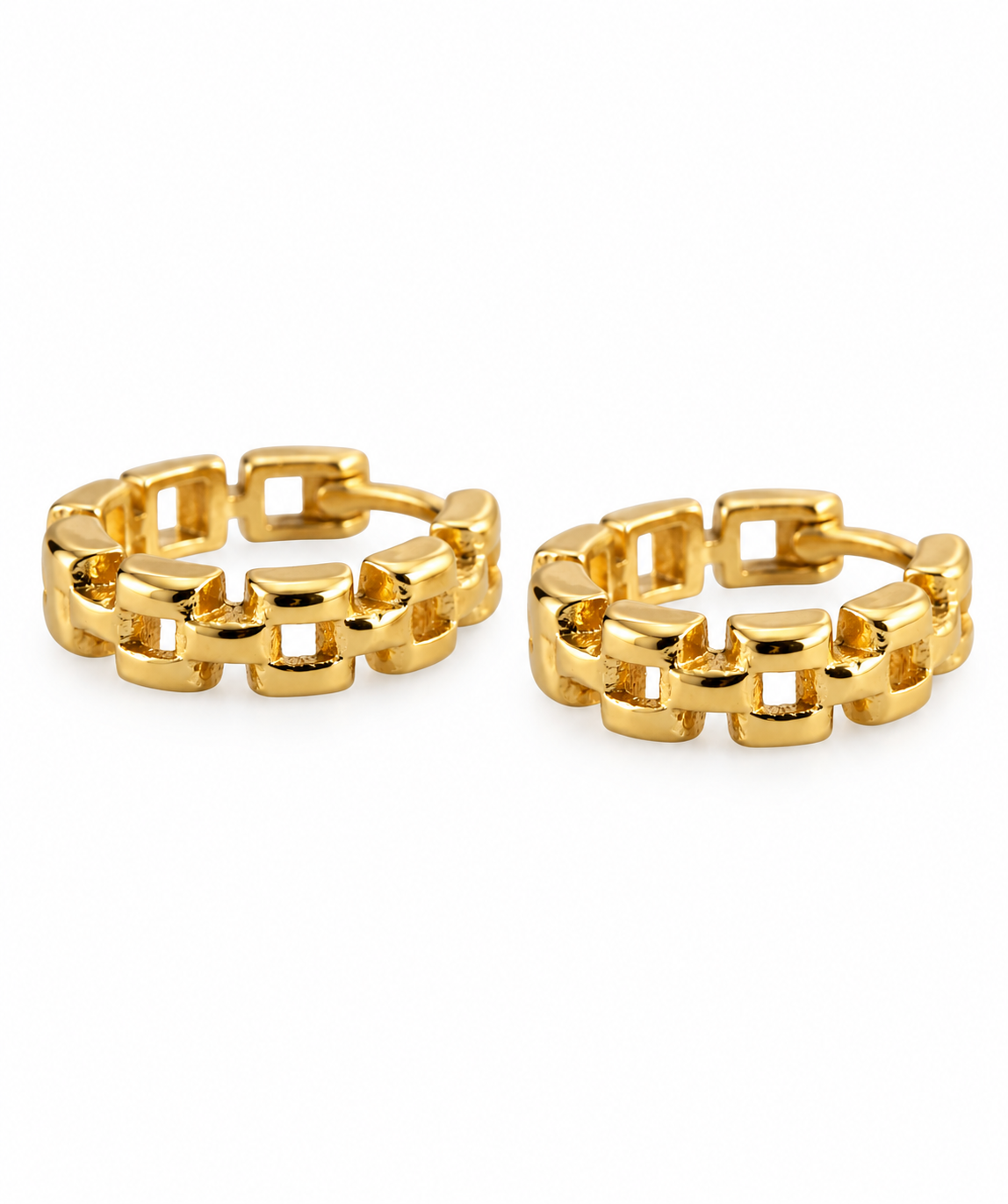 Oorbellen Rachel 18K verguld sterling zilver