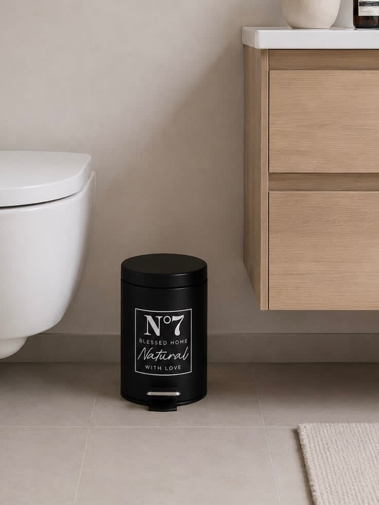 Toiletprullenbak No.7 – Zwart