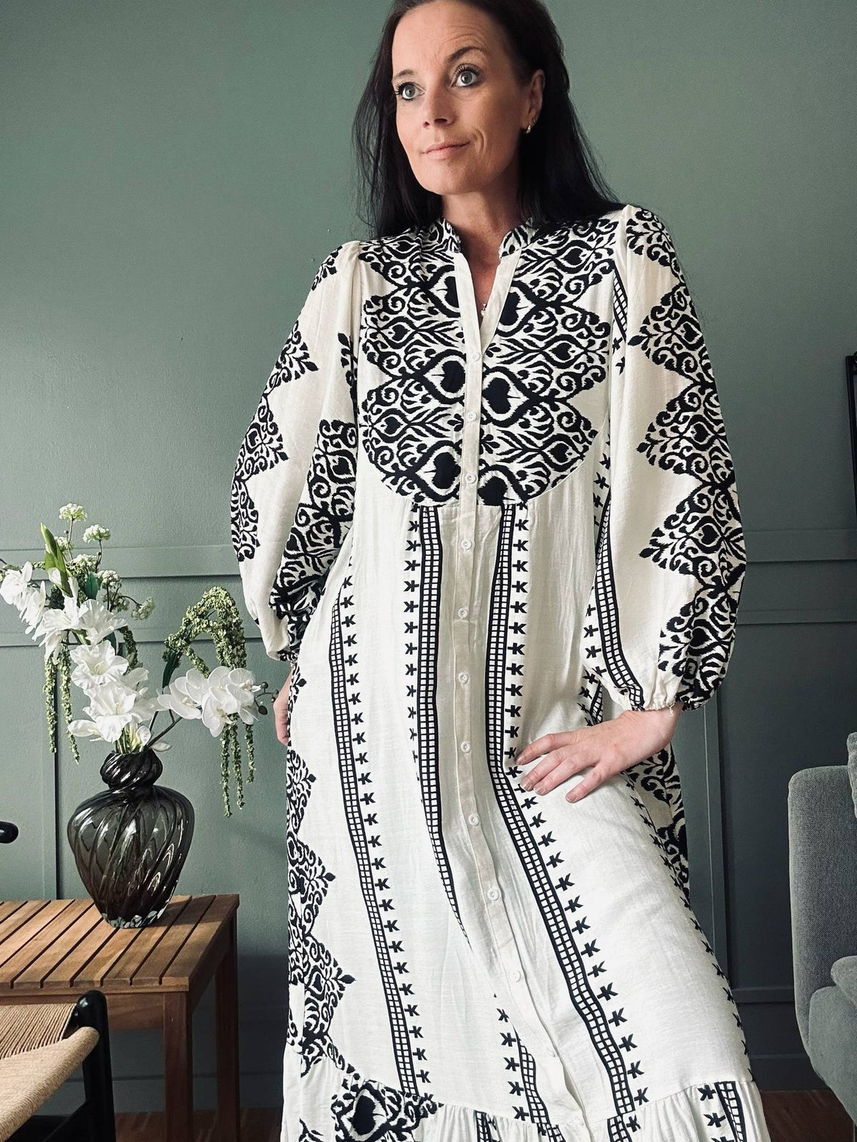 Jurkje Beige - Boho katoen