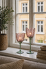 Theelichthouder flower - Roze / groen