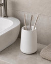 Tandenborstelhouder keramiek - Wit
