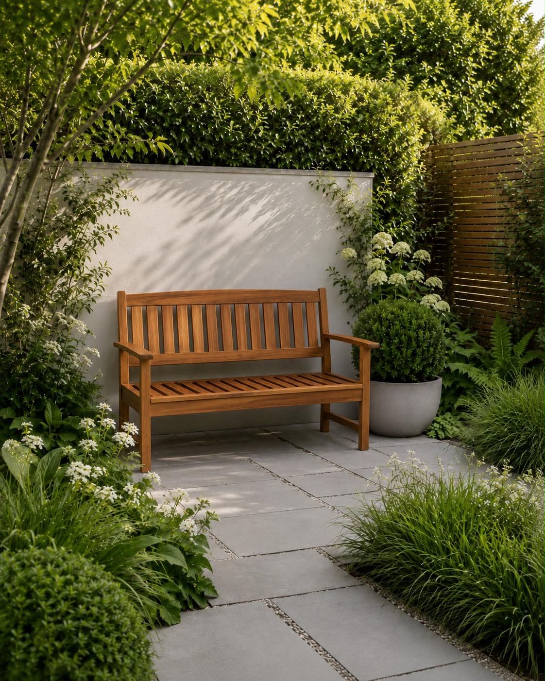 Tuinbank van acacia