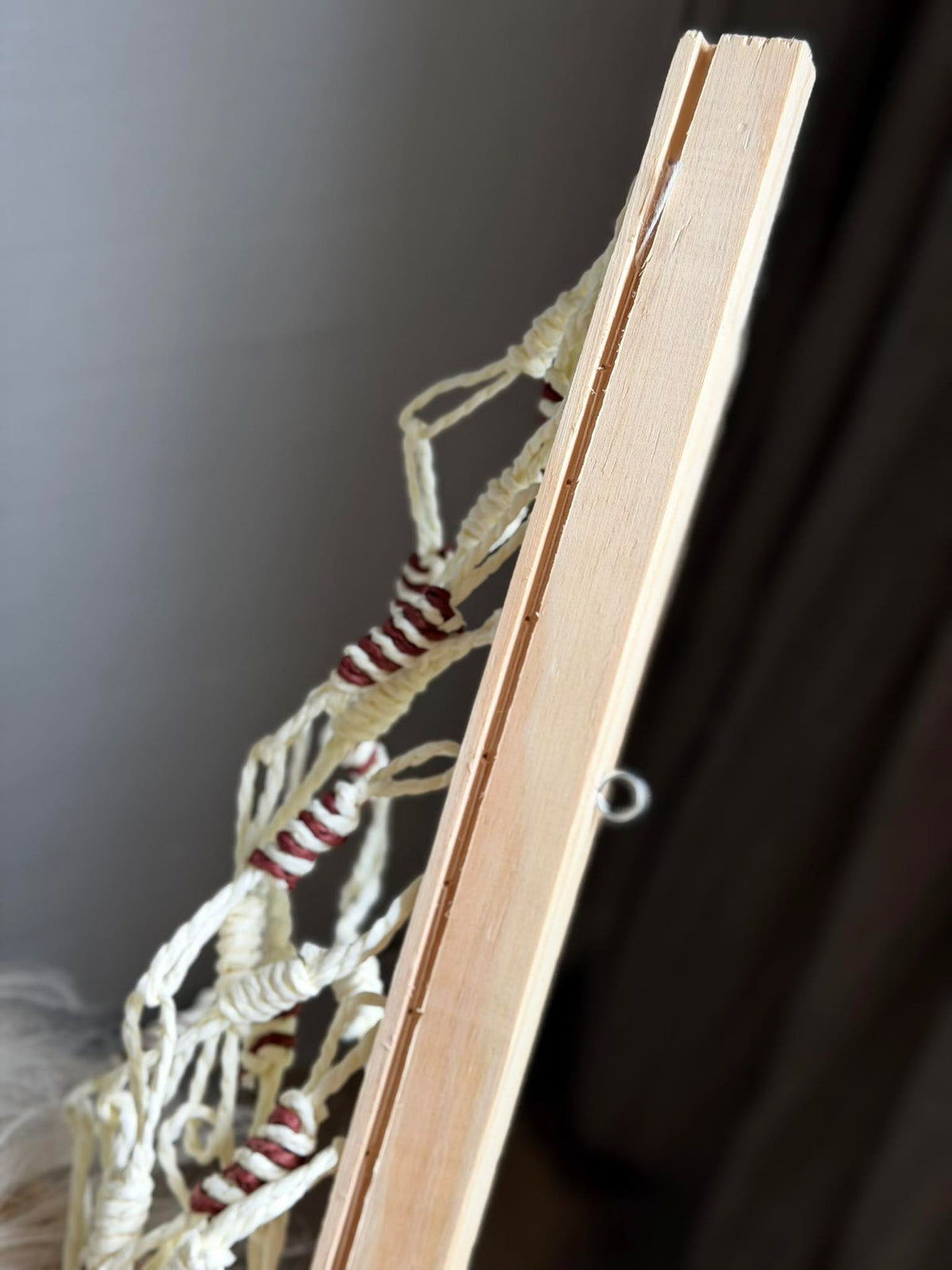 Gordijn in naturel - 90x200