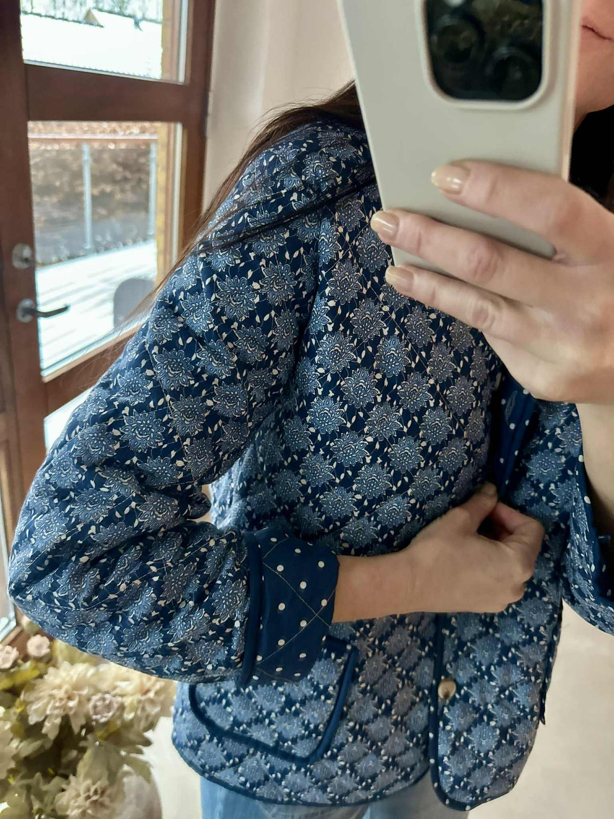 Jas Quilt - Avril navy