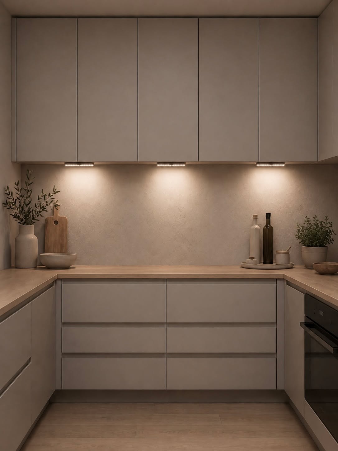 LED kastlamp met sensor