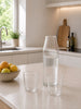 Nine Milk glas + karaf - Clear