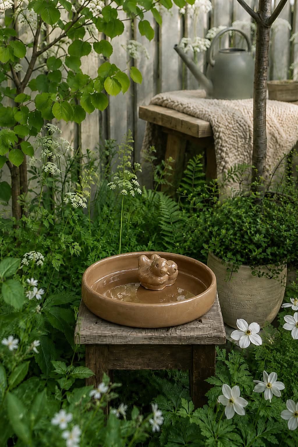 Vogelbad Keramiek - Meerdere kleuren
