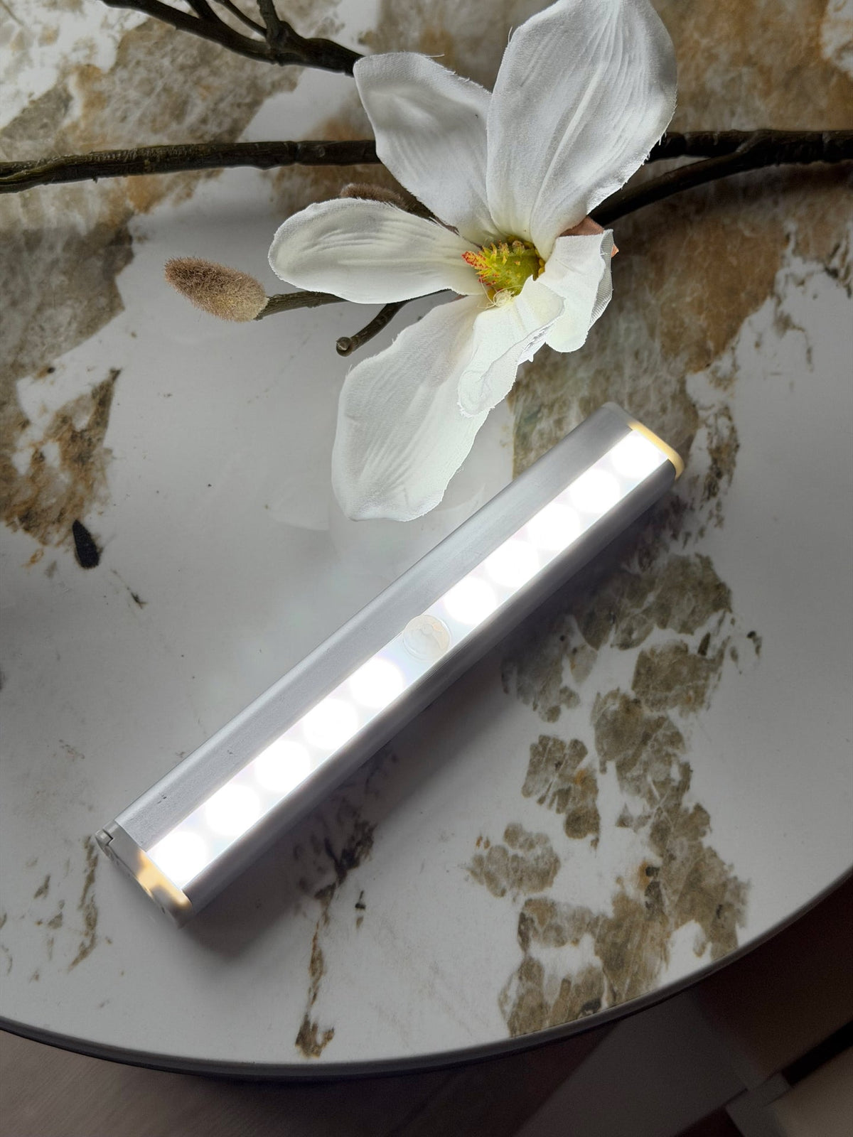 LED kastlamp met sensor