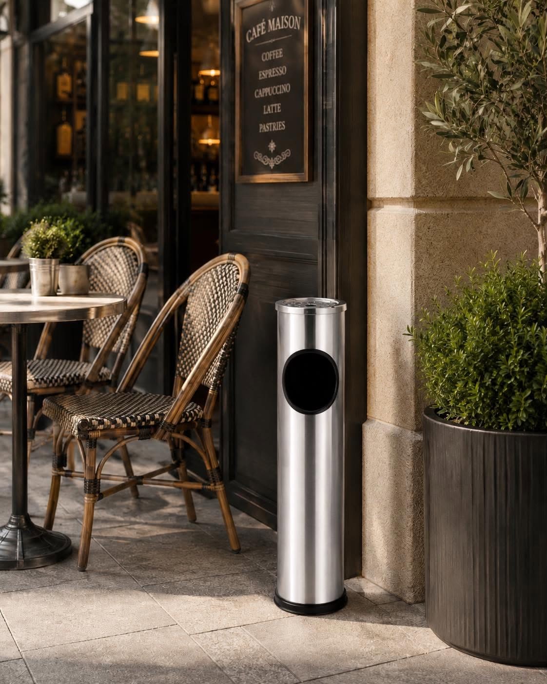Asbak - Stainless steel