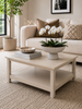 Salontafel met plank - Cashmere