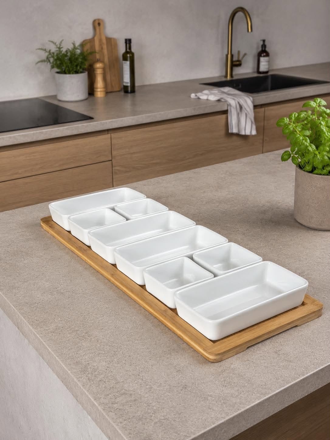 XL Tapasbord met 9 delen