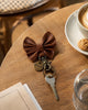Sleutelhanger Strikje - Chesterfield leather