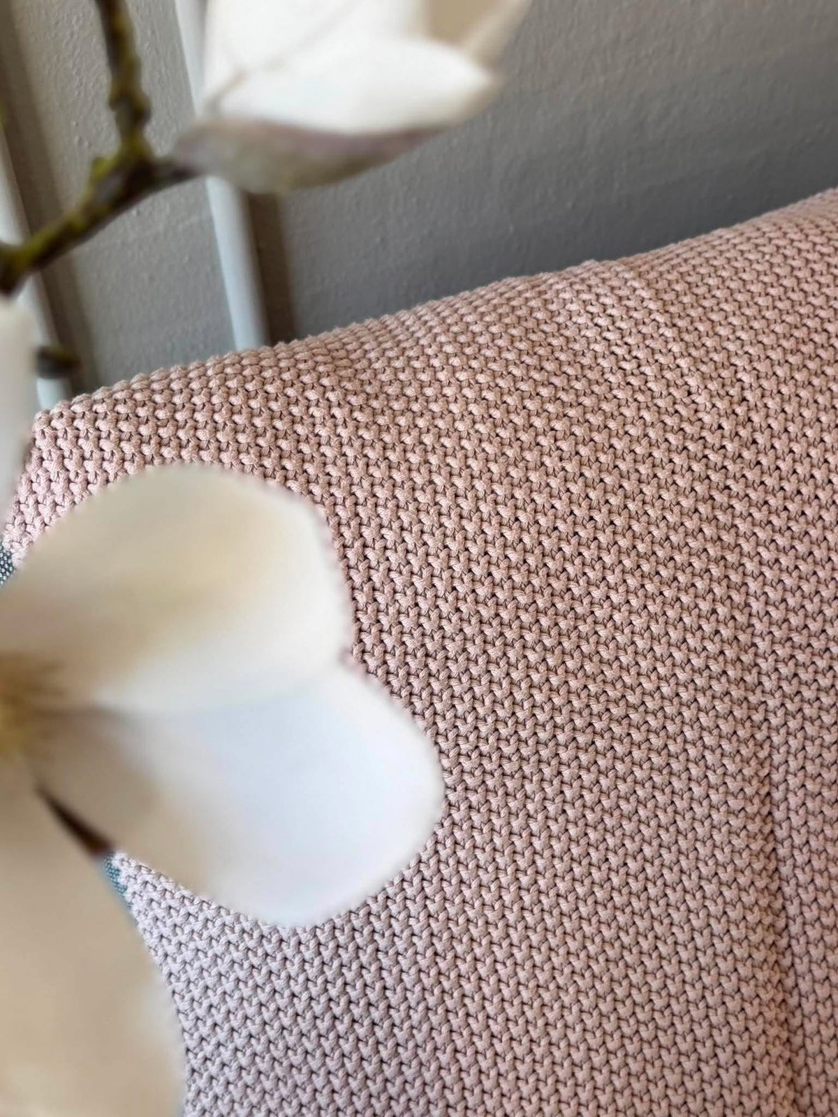 Plaid wafelsteek roze