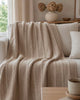 Plaid perlésteek beige