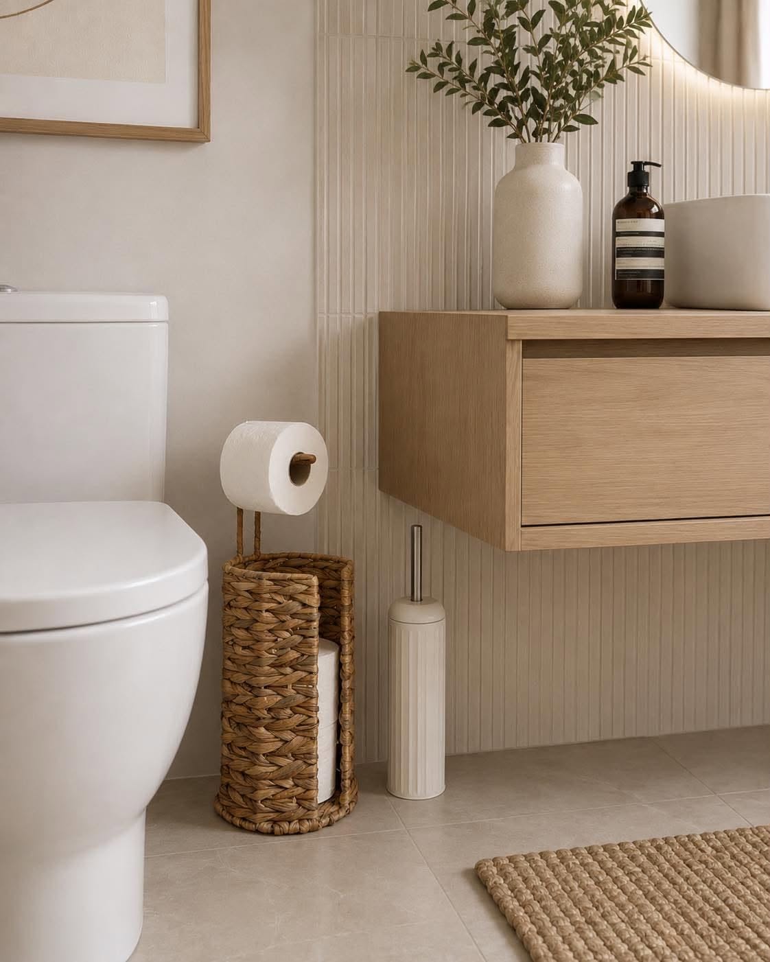 Toiletrolhouder – Waterhyacint