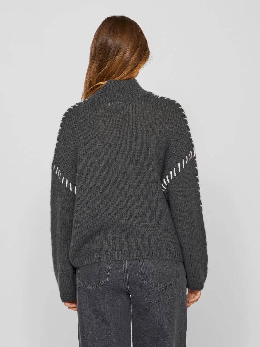 Gebreide pullover Grey