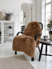Schapenvacht – XL Bruin 140 cm