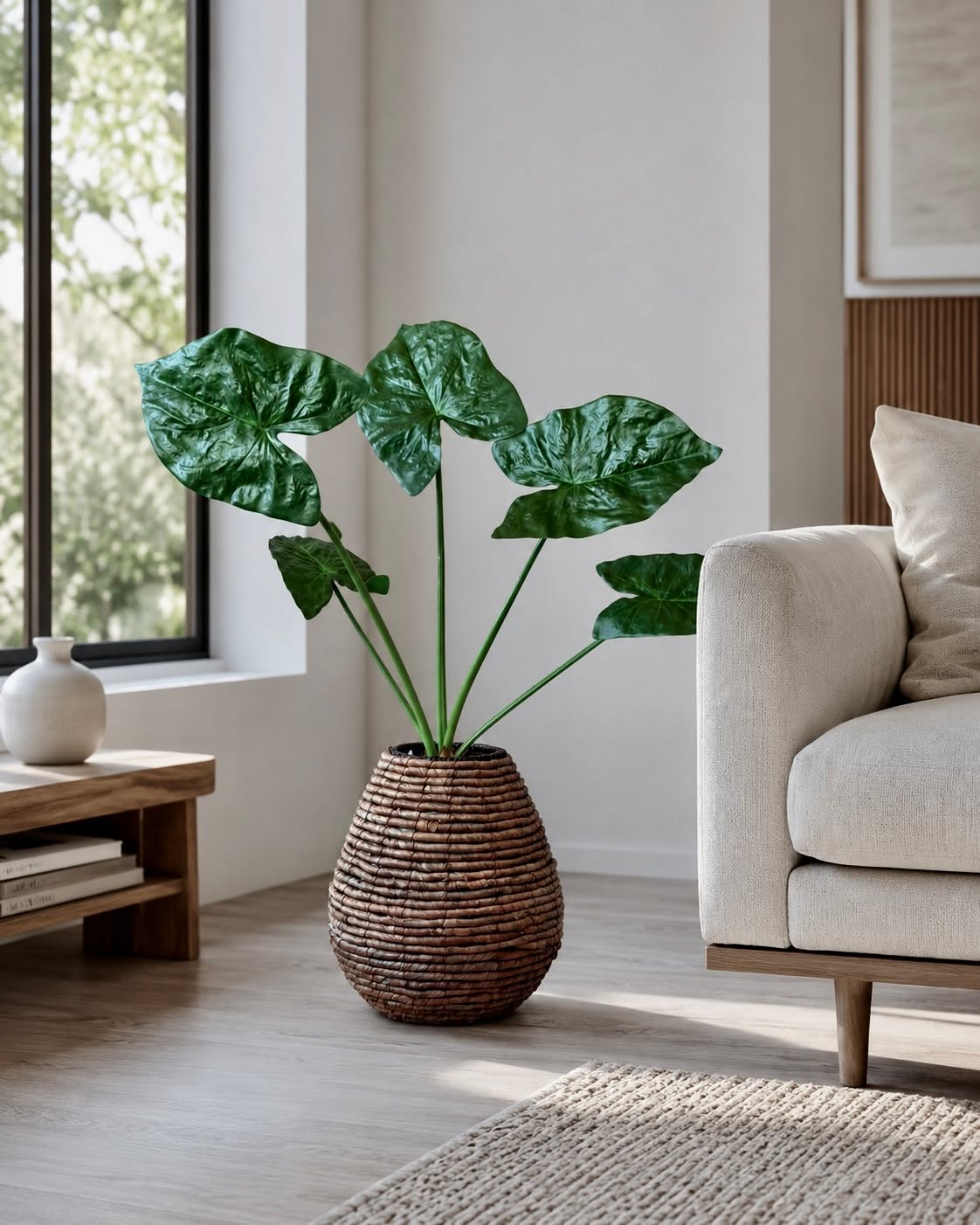 Planten Alocasia Big H:79 cm Groen