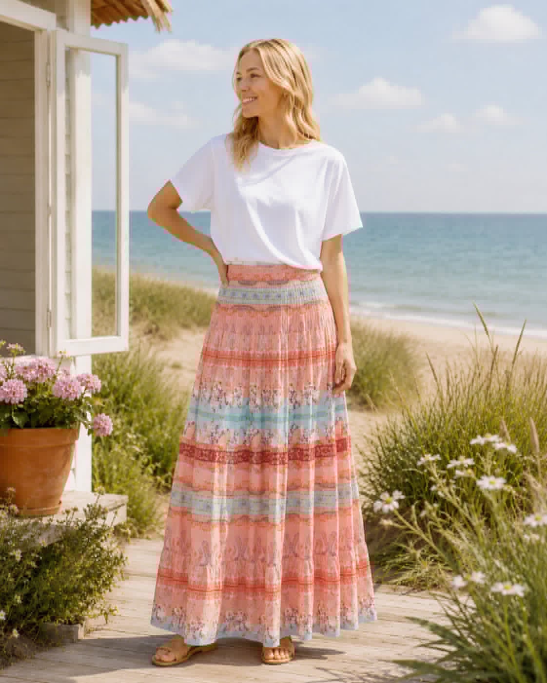 Bohemian rok melone