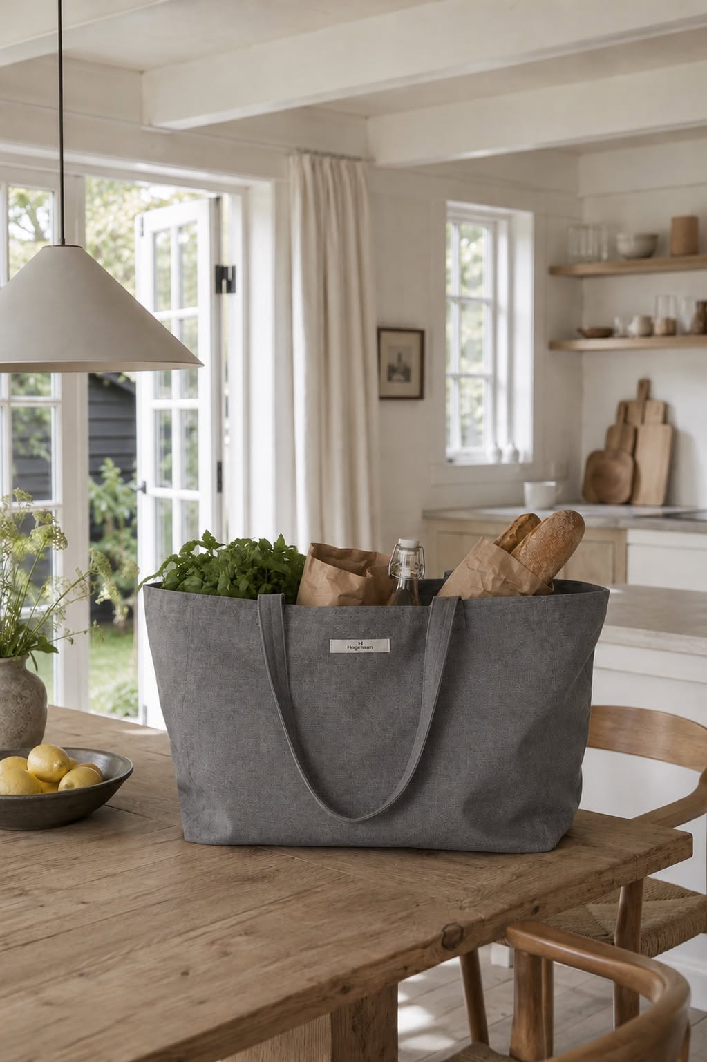 XL shoppertas van Mogensen - Earth
