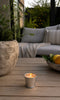 Citronella MINI in tinnen kaarshouder