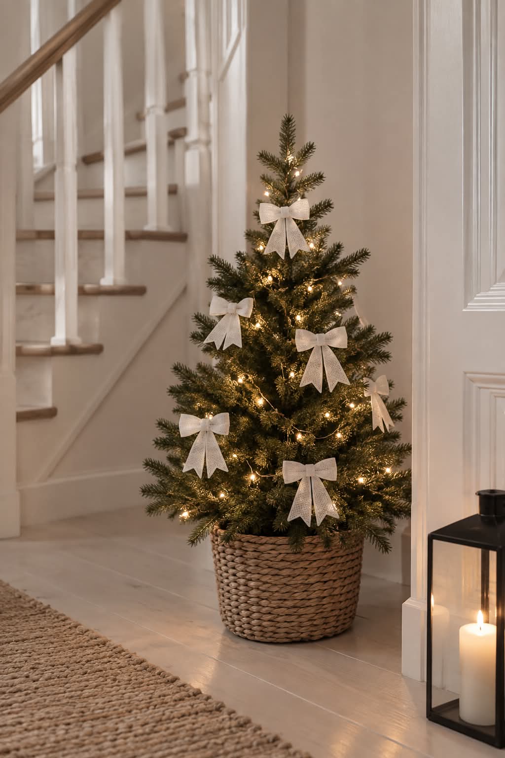 Strik glitter - White