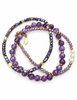 Armband GISELE Lavendel – Set van 3 stuks