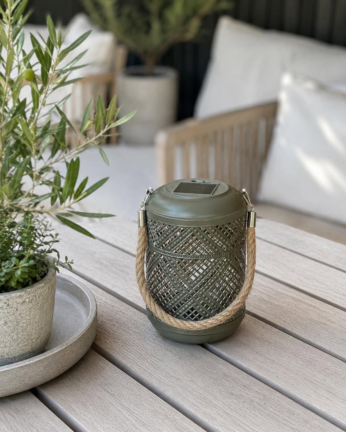 Lantaarn Solar SANDY Green