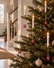 Kaarsenhouder voor kerstboomkaarsjes