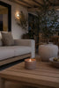 Kaarsenhouder op zonne-energie - Brown
