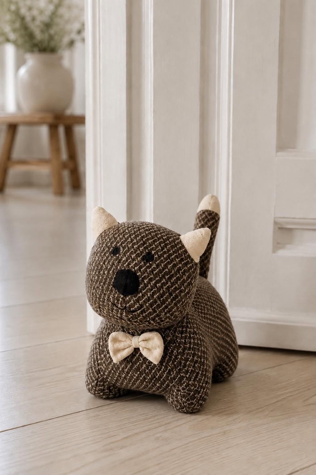 Deurstopper kat - Brown
