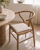 Zitkussen in leer - Beige 38x38cm