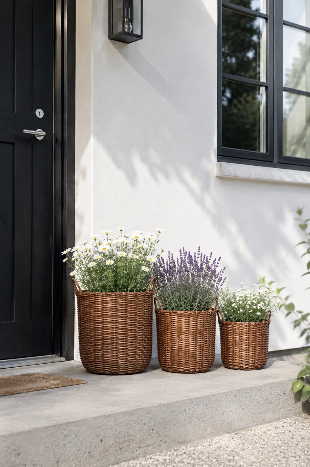 Plantenmanden - Set van 3 stuks
