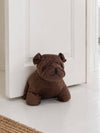 Deurstopper Franse bulldog - Dark brown