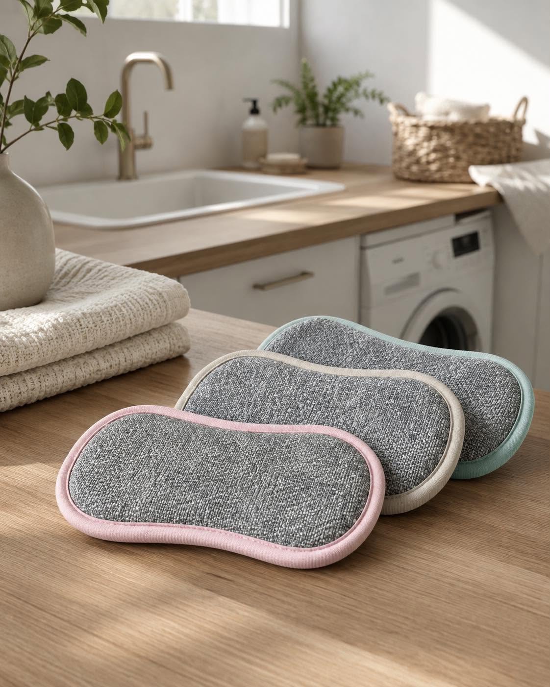 Microvezelsponzen - Verpakking van 3 stuks