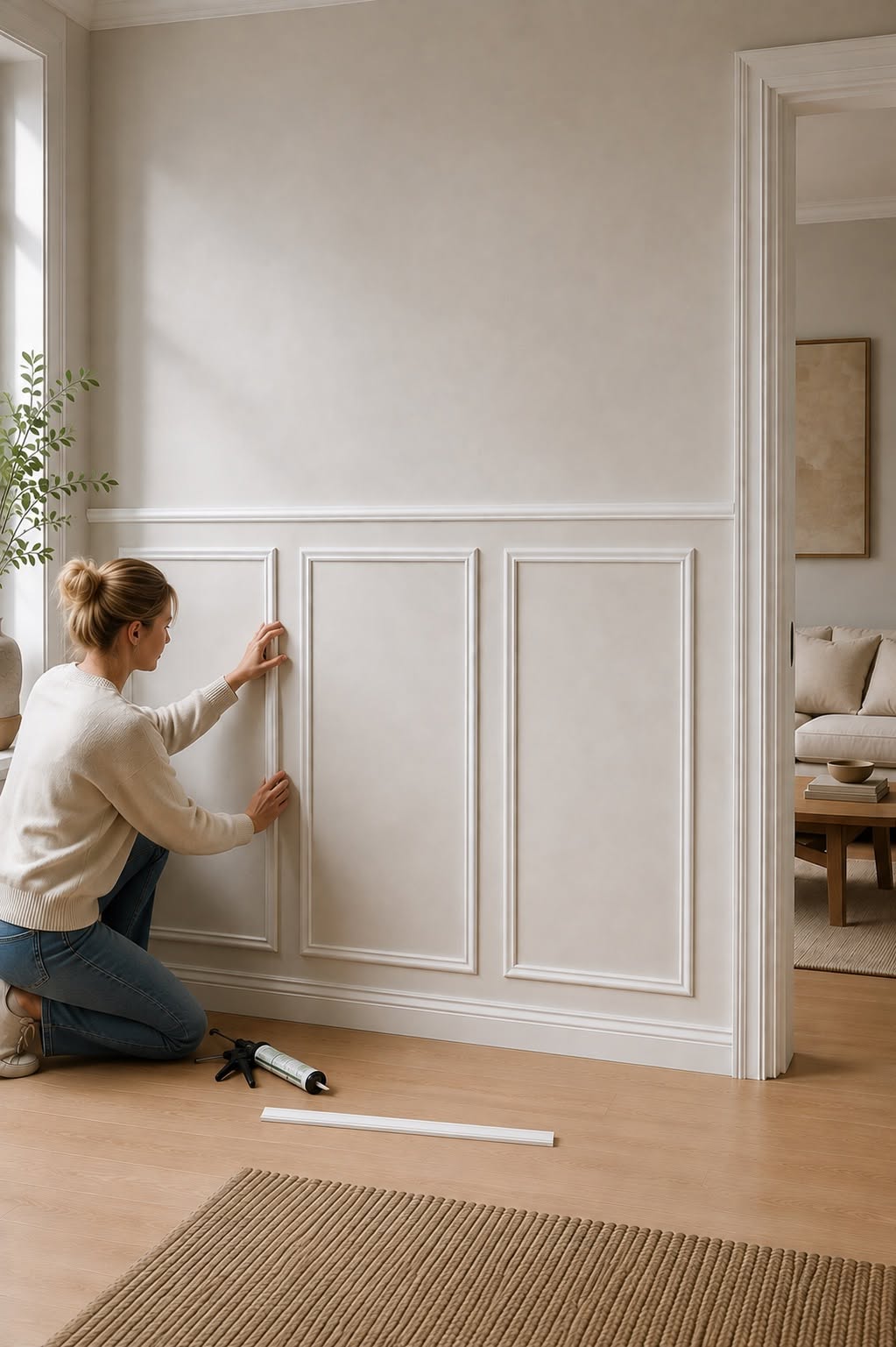 Wandpaneel 80 - 120 cm - verpakking met 4 st.